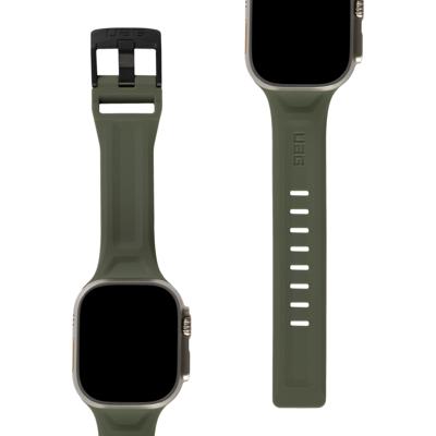 URBAN ARMOR GEAR UAG Horlogebandje compatibel met Apple Watch 49/45/44/42mm voor iWatch Series Ultra 2/Ultra/SE2/9/1-8/SE Scout Horlogeband, Groen, 49/45/44/42mm, Klassiek