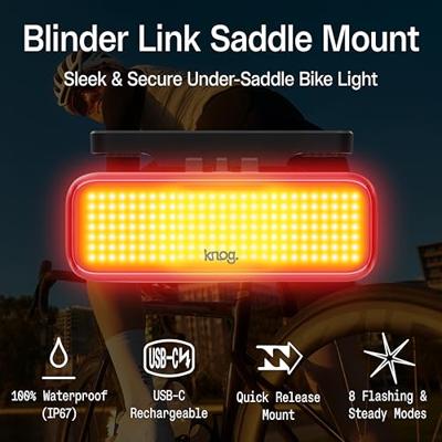 KNOG Blinder link rear - saddle mount - black
