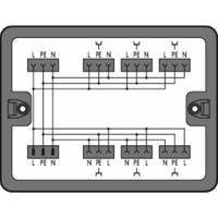 WAGO 899-631/104-000 Verdeeldoos 899 25 A Zwart 1 stuk(s) - thumbnail