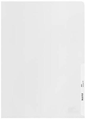 Leitz Recycle L-map, ft A4, gerecycleerd PP van 140 micron, transparant, doos van 25 stuks