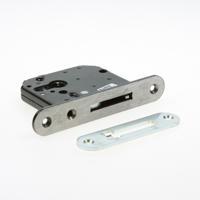 Nemef 4208 Veiligheidsbijzetslot | SKG** | DM50mm | voorplaat RVS 25x140mm afgerond | P 4208/12 | DR 1+2+3+4 - 9420827500 - thumbnail