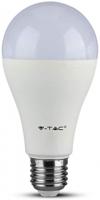 V-TAC E27 LED Lamp 12 Watt 3000K A65 Samsung Vervangt 100 Watt - thumbnail