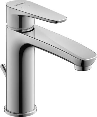 Duravit B.1 Eéngreepswastafelmengkraan M 17 cm Chroom met Waste