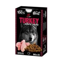 ALPHA SPIRIT Kalkoen natural snacks - traktatie voor honden - 80g - thumbnail