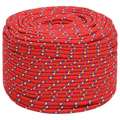 Boottouw 6 mm 25 m polypropyleen rood
