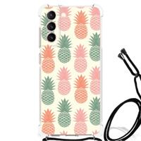 Samsung Galaxy S21 FE Beschermhoes Ananas - thumbnail