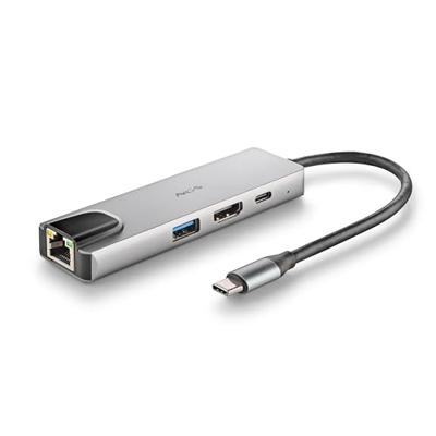 USB-HUB NGS WonderDock Supra Grijs