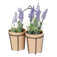 Kunstplant Lavendel in hanger 22 cm | 12 stuks - thumbnail
