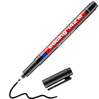 Edding Foliestift 142 M permanent pen 4-142001 Zwart Edding Foliestift 142 M permanent pen 4-142001 Zwart