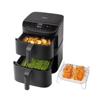 COSORI Turbo Tower Chef Edition Airfryer - 10,8L Capaciteit - 2 Tanks - 6 Programma's - 2630W - Zwart - thumbnail