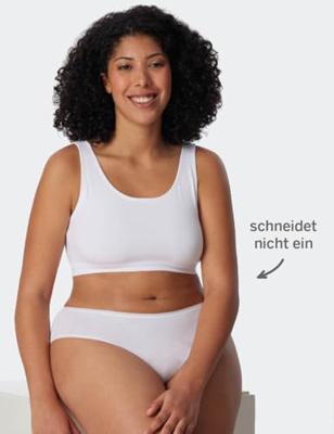 2-pack Bustier top met cups - Katoenen bralette - Stevige bh Top dames
