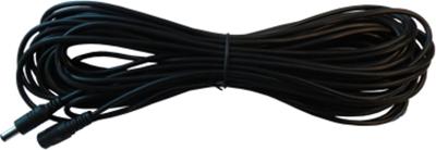 Foscam voeding verlengkabel (zwart, 12 meter, 12v, stekker 5.5 x 2,1 mm)