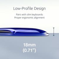 Kensington Gel-polssteun Blauw - thumbnail