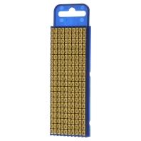 HellermannTyton WIC2-0-9-PA-YE-T1 Markeerclip Opdruk 0 - 9 Buitendiameter 2.80 tot 3.80 mm 561-02101