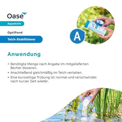 Oase AquaActiv OptiPond 5L - Vijverwater Stabilisator, pH & Mineralen Balans