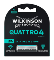 Wilkinson Wilkinson Sword Quattro Titanium Sensitive - 4 mesjes - thumbnail
