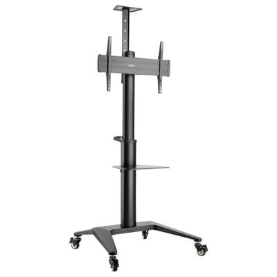 SpeaKa Professional SP-TVC-1400 TV-wagen In hoogte verstelbaar, Apparaatplank 94,0 cm (37) - 190,5 cm (75) Vloerstandaard, Landschapformaat / portretformaat,