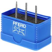 PFERD TOOLS 21901403 Freesstiftset Hardmetaal Schachtdiameter 3 mm 3-delig - thumbnail