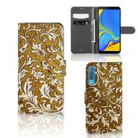 Wallet Case Samsung Galaxy A7 (2018) Barok Goud - thumbnail
