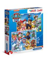 Clementoni puzzel paw patrol, 2x60st. - thumbnail
