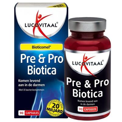 Lucovitaal Pre & Pro Biotica 20miljard bacteriën 90Capsules