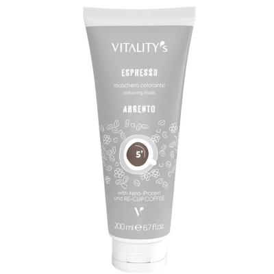 Vitality's Espresso Colouring Mask Argento 200ml
