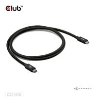 Club3D USB4 Gen 4x2 80Gbps 240W USB Type-C 1.2m USB-IF gecertificeerd - thumbnail
