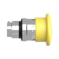 Schneider Electric ZB4BT5 ZB4BT5 Terugstelbaar, Vergrendelbaar (Ø) 22 mm Zonder markering Chroom, Geel 1 stuk(s) - thumbnail