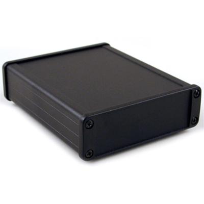 Hammond Electronics 1457L1201BK Universele behuizing 120 x 104 x 32 Aluminium Zwart 1 stuk(s)