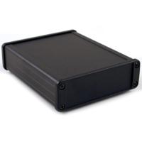 Hammond Electronics 1457L1201BK Universele behuizing 120 x 104 x 32 Aluminium Zwart 1 stuk(s) - thumbnail