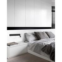 Lyora BedlampjeVida rechts zwart met usb - 9533521 - thumbnail