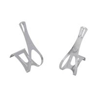 CONTEC toeclips "track" ct pedal clips track niro silver 2pcs - thumbnail