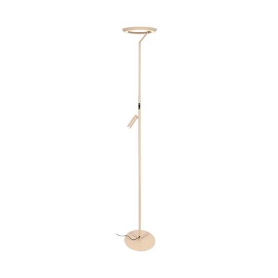 Lucide CELESTE - Vloerlamp - Ø 28 cm - LED Dimb. - 2700K - Taupe | Essential