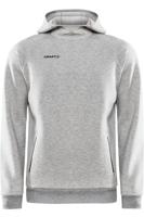 Craft 1910623 Core Soul Hood Sweatshirt M - Grey Melange - M - thumbnail
