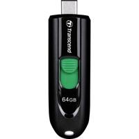 Transcend JetFlash 790C USB-stick 64 GB Zwart TS64GJF790C USB-C 3.2 Gen 1 - thumbnail