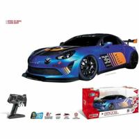 Politiewagen op Afstandsbediening Mondo Alpine A110 GT4 R / C 1:10 Turkoois - thumbnail