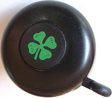 REICH bel "klaverblad" bell shamrock brass black