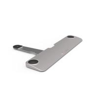 Maclocks Blade universeel Macbook & tablet + kabel zilver - thumbnail