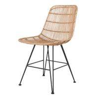 HKliving Rotan Stoel - thumbnail