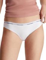 Calvin Klein ondergoed dames 3-pack Bikini Slips dames - MPI - Lage dames slips katoen - S - Wit - Onderbroek - Ondergoed - thumbnail