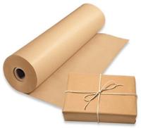 Inpakpapier op rol, 70 g/m², ft 280 m x 60 cm, kraft - thumbnail