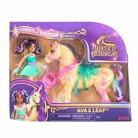 Ava + bladfiguren - 5 accessoires inbegrepen - Vanaf 4 jaar - Unicorn School - thumbnail