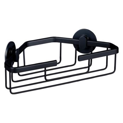 Doucherek Differnz Driehoek 25x8x13.1 cm Zwart