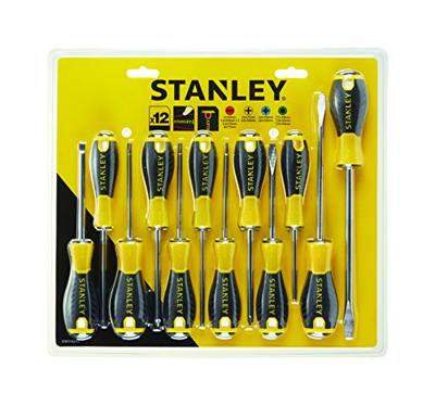 Stanley handgereedschap Schroevendraaierset Essential 12-delig - STHT0-60212 - STHT0-60212