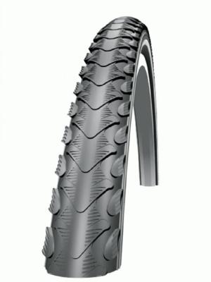 Schwalbe buitenband 26x1.75 (47-559) silento k-guard zwart reflex