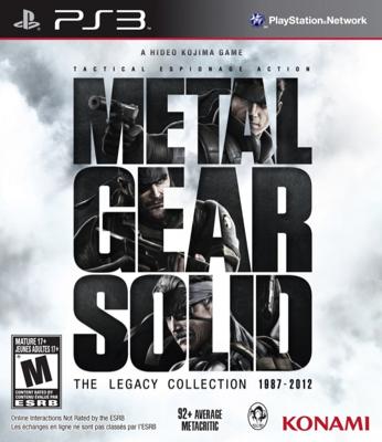 Metal Gear Solid the Legacy Collection Standard Edition