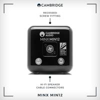 Cambridge Audio: MINX Min 12 Boekenplank Speaker - Zwart - thumbnail