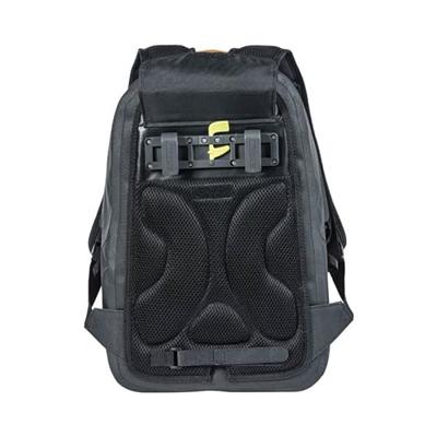 Basil urban dry backpack - waterdichte fietsrugzak - grijs - thumbnail