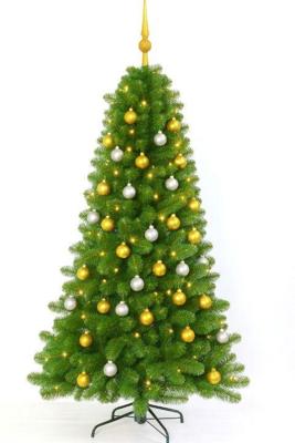 Arctic Spruce groen vanaf 150 cm hoog kunstkerstboom opgemaakt met piek, zilver & goud Holiday Tree - Holiday tree