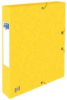 Elastobox oxford top file+ a4 40mm geel | 9 stuks - thumbnail